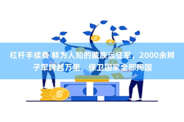 杠杆手续费 鲜为人知的藏族远征军，2000余辫子军跨越万里，保卫国家全部殉国